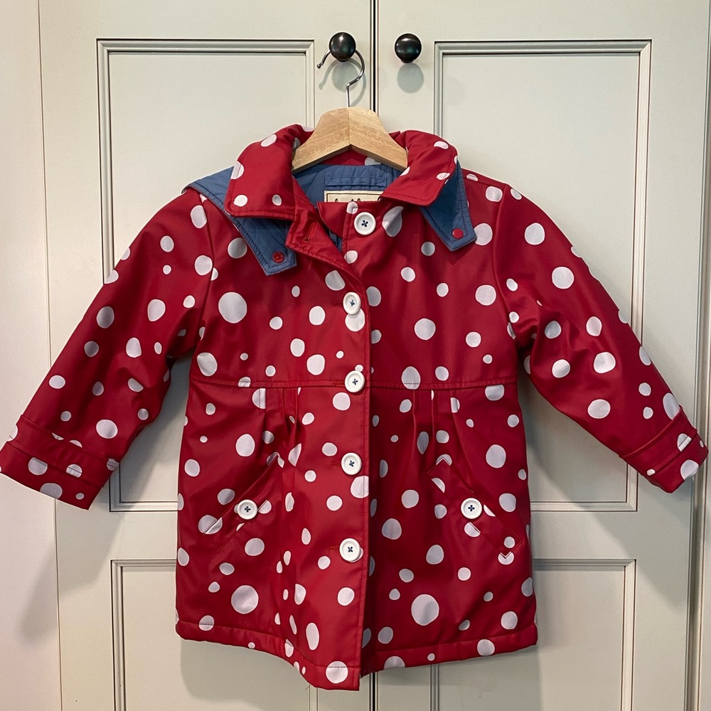 Hatley kids rainjacket size 4
